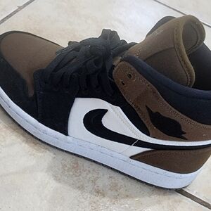 Nike Black and Brown High-Top Sneakers